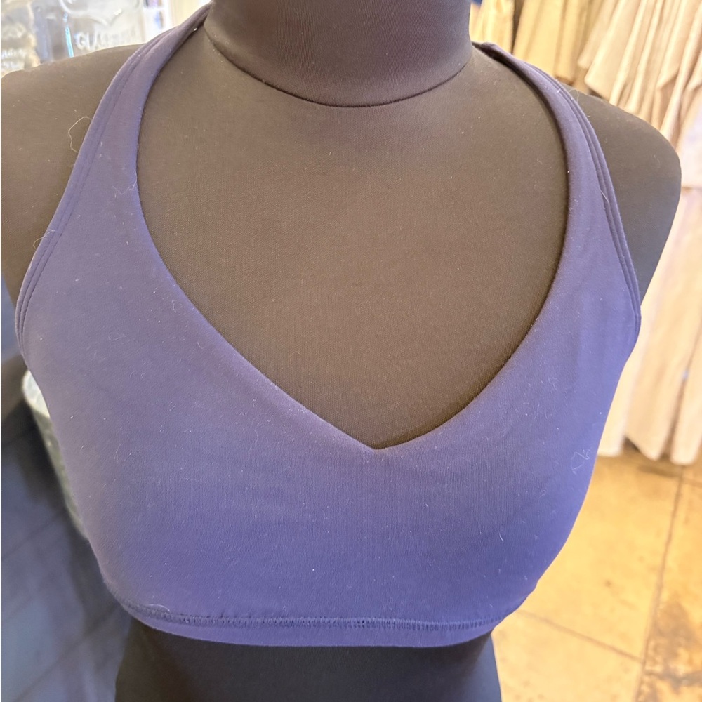 Lulu Align bra size 8 Navy Blue.